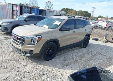 2022 GMC Terrain Awd At4 from USA, damaged, VIN 3GKALYEV4NL245025